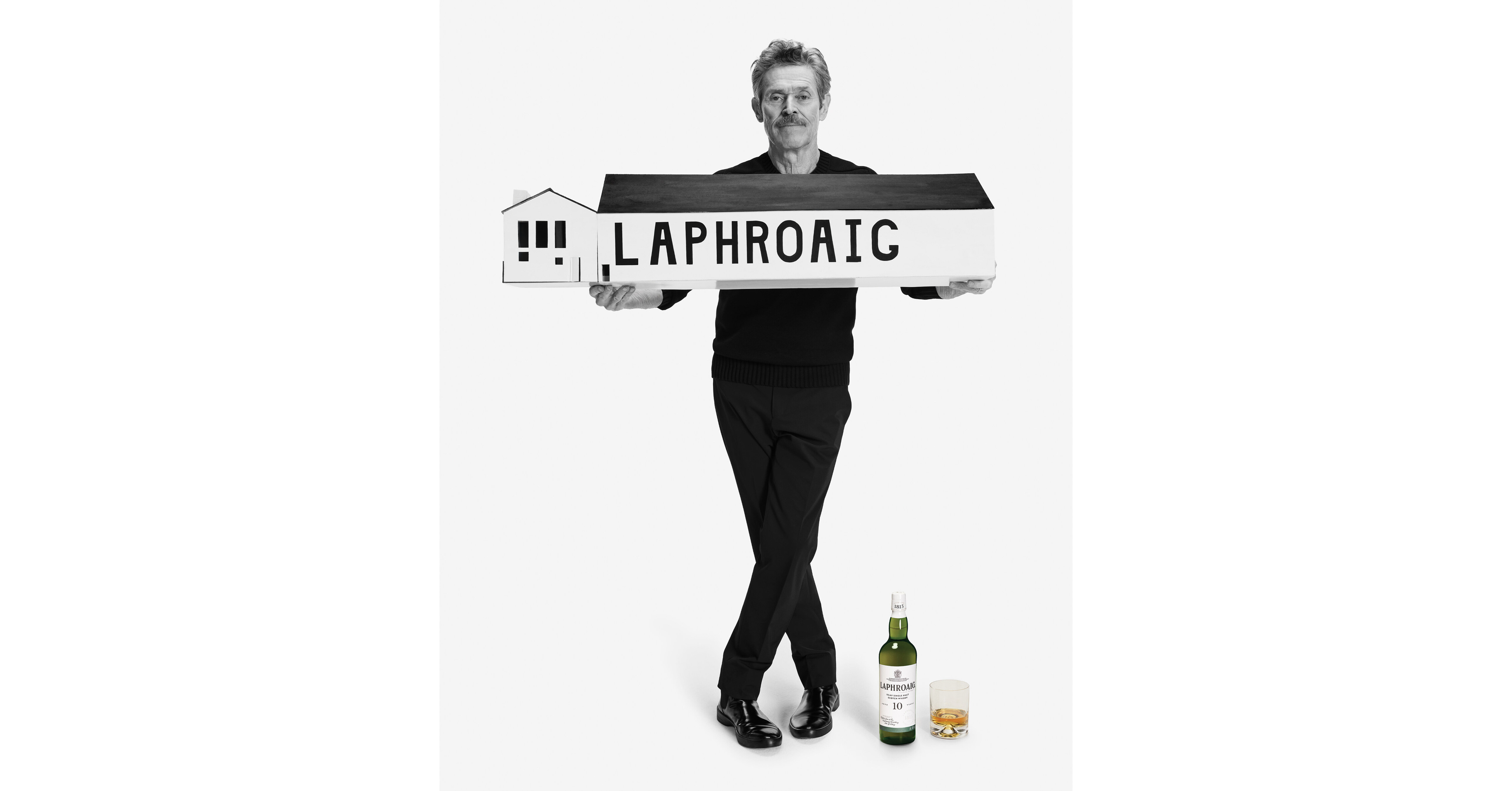 LAPHROAIG®シングルモルト・スコッチ・ウイスキーとウィレム・デフォーが大胆な思いを込めてタッグを組む, image size:5157x2699