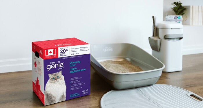 Litter Genie Light Clumping Litter (CNW Group/Litter Genie)