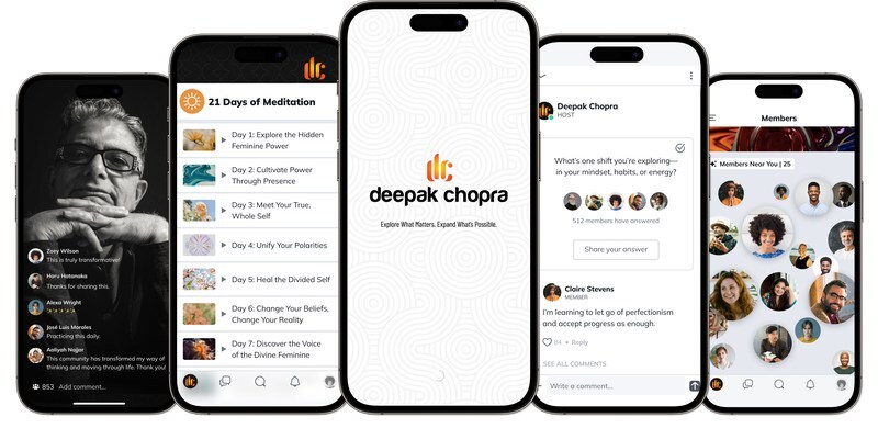 Deepak Chopra Launches Official Membership Platform for Conscious Living