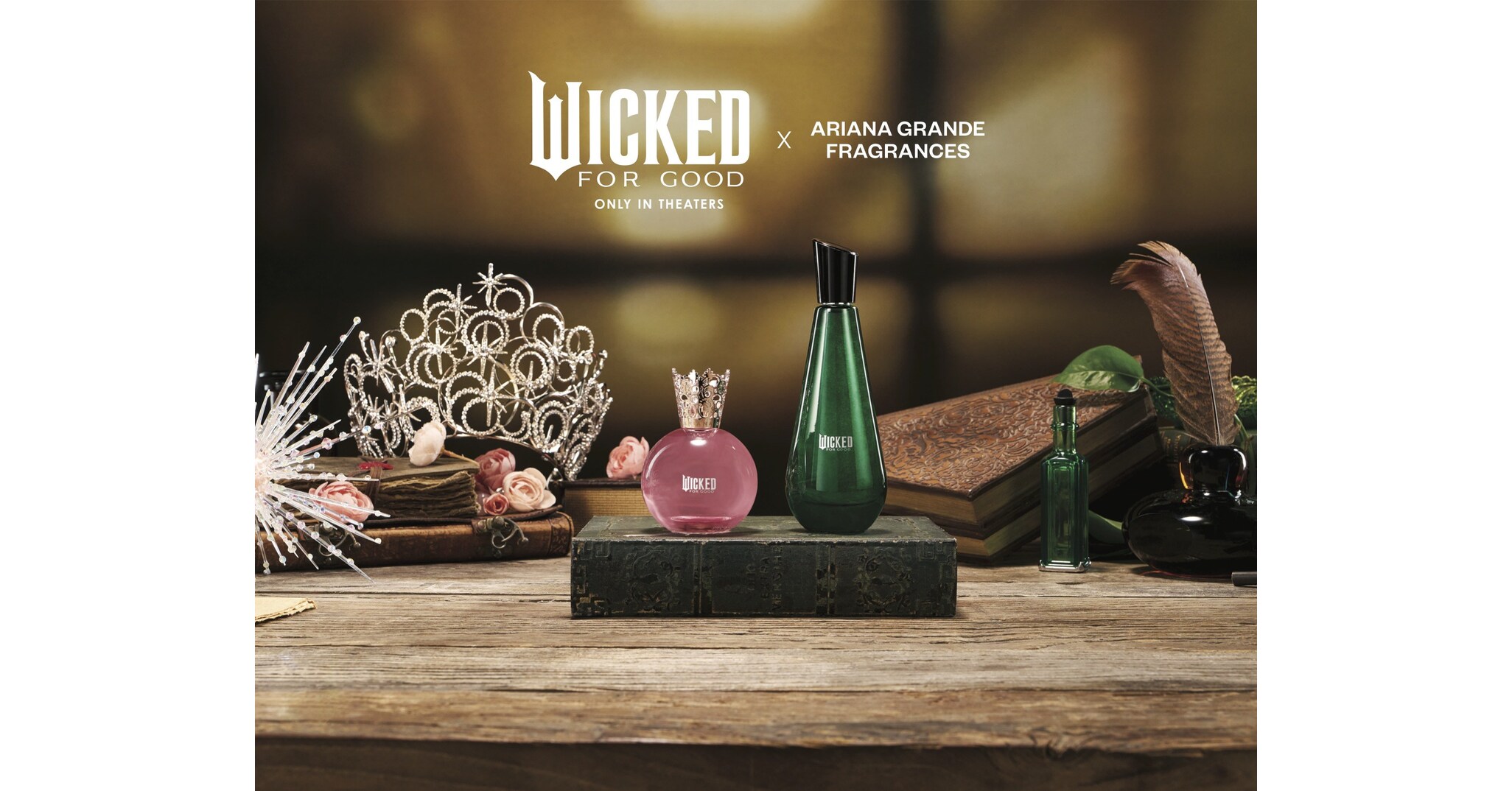 ARIANA GRANDE DEBUTS TWO WICKED-INSPIRED FRAGRANCES AHEAD OF THE  display picture 1