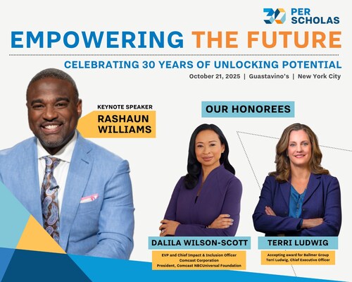 Per Scholas Marks 30 Years of Unlocking Tech Careers, Honors Leaders from Comcast and Ballmer Group at Anniversary Gala.