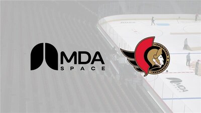 MDA Space x Ottawa Senators (CNW Group/MDA Space)