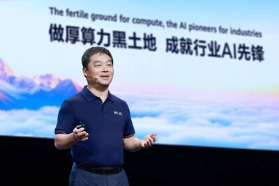 Zhang Ping'an, Huawei's Executive Director of the Board and CEO of Huawei Cloud (PRNewsfoto/HUAWEI CLOUD)