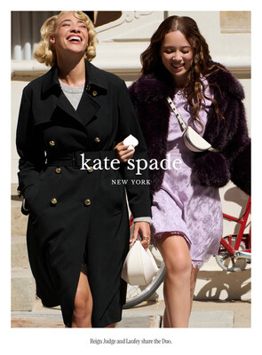 Campanha Outono 2025 Reign Judge and Laufey x Kate Spade New York
