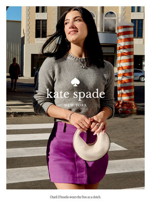 Campaña de otoño 2025 de Charli D'Amelio x Kate Spade Nueva York