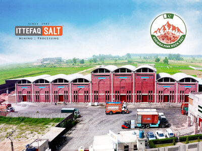 Authenticity preserved at Ittefaq Salt’s modern facility bringing Khewra Pink Rock Salt to the world.