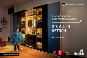 Hettich Unveils Campaign Highlighting its Range of Sliding Solutions