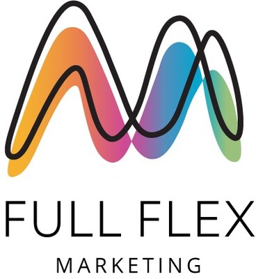 Full Flex Marketing Spectrum Logo, Designed by April Fortin Lizama