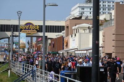 Hard Rock Hotel & Casino Atlantic City hosted the Out of the Darkness Walk for the sixth consecutive year, in support of the American Foundation for Suicide Prevention (AFSP).