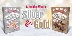 Stauffer's Fudge Stars are Set to Brighten the Holidays in Silver & Gold