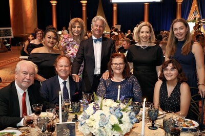 Cizzle Bio Team and Guests at the Prevent Cancer Foundation® 40th Anniversary and Gala               

Seated from left: Allan Syms, Ph.D., Cizzle Biotechnology Holdings, PLC; Ron Greeno, M.D., Cizzle Bio; Meriam Driss, LUNGevity Foundation; and Salima Driss.

Standing, from left: Jessica Alcantar, Debbie’s Dream Foundation; Mary Jimenez, Cizzle Bio; Bill Behnke, Cizzle Bio; Rebecca Kaltman, M.D., Saville Cancer Screening and Prevention Center; and Elizabeth Stark, Inova Health System.