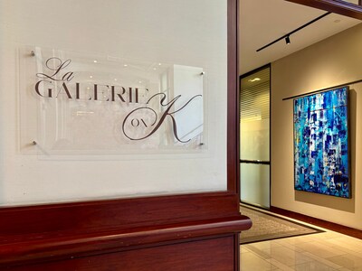 La Galerie on K is a free art exhibition located in the lobby of Capital Hilton.