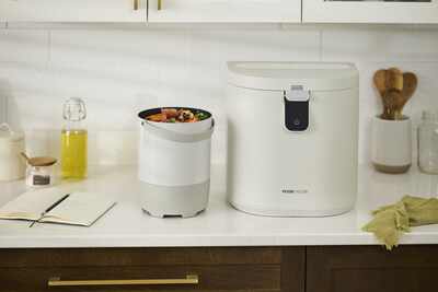Shown, the FoodCycler Eco 5, has the largest processing capacity at 5L and Vortech technology, can process almost all types of food waste in a few hours. (CNW Group/Food Cycle Science)