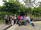 Forest Vines Cleanup Event at Guia Hill Municipal Park in collaboration with the Municipal Affairs Bureau (IAM) (Photo credit: © University of Saint Joseph)