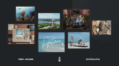 Tambourine announces its Photo and Video Production Division has earned seven Viddy Awards in this year’s competition.