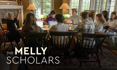 Hobart and William Smith students attend class on campus.