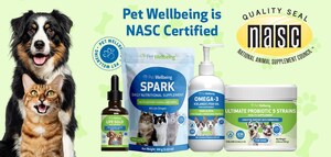 Pet Wellbeing Receives NASC Quality Seal for Commitment to Holistic Pet Support