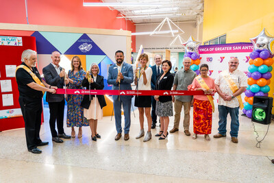 Leaders cut ribbon for YMCA of Greater San Antonio's new IMMERS