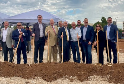 Prism Bank's Executive Team and Board Members at the groundbreaking ceremony.