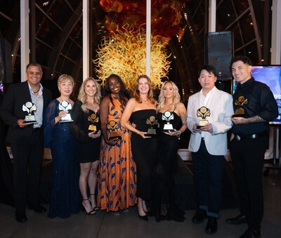 Innergize 2025 Golden Hands Award Winners, selected from over 423,000 beauty and wellness providers in North America.