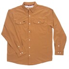 Stockyard performance ranch shirt in Coyote
