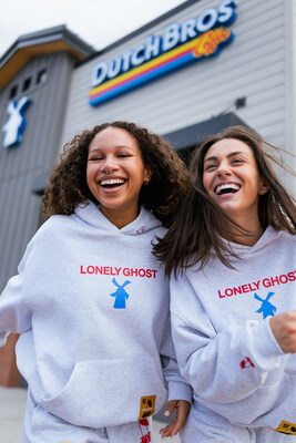 Dutch Bros, the beloved drive-thru coffee company known for its inclusive culture and fully customizable drinks, is teaming up with LONELY GHOST, the streetwear brand rooted in connection to give customers a variety of ways to show off their unique style.