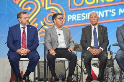 Karl Schmidt, CITGO Vice President Supply and Marketing, Edgar Rincón, CITGO Executive Vice President and Chief Operating Officer, and Carlos Jordá, CITGO President and Chief Executive Officer.