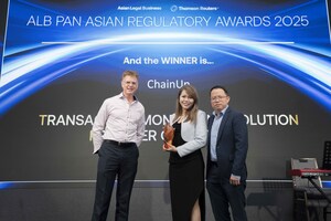 ChainUp Raih Penghargaan sebagai Teknologi Kepatuhan Regulasi Kripto Terbaik di Ajang yang Digelar Thomson Reuters