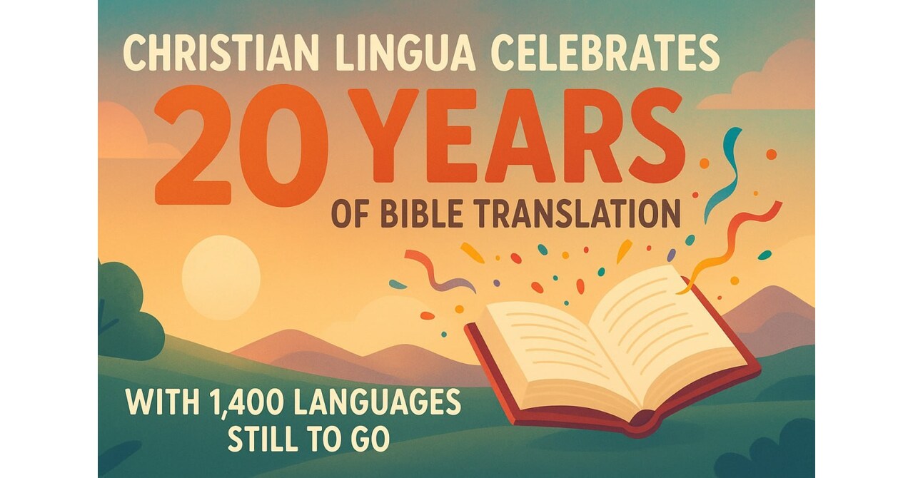 Christian Lingua Celebrates 20 Years of Bible Translation, with 1,400 Languages Still to Go
