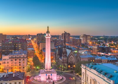 Baltimore leads the nation’s largest housing redevelopment program, with $1.2B in public investment and $5B in private financing. (Credit: Sean Pavone)