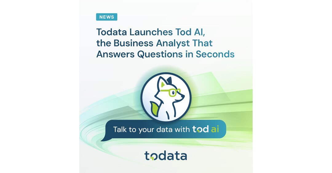 Todata Launches Tod AI, a Business Analyst That Answers Questions in Seconds