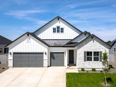 The Darius is one of eight thoughtfully designed ranch-style floor plans that will be available at Hevostila Estates in Eagle, Idaho.