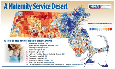 MNA Hospital Maternity Closure Map.