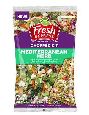 Fresh Express® Brings Global Flavors to the Home Kitchen with New Mediterranean Herb Chopped Kit
