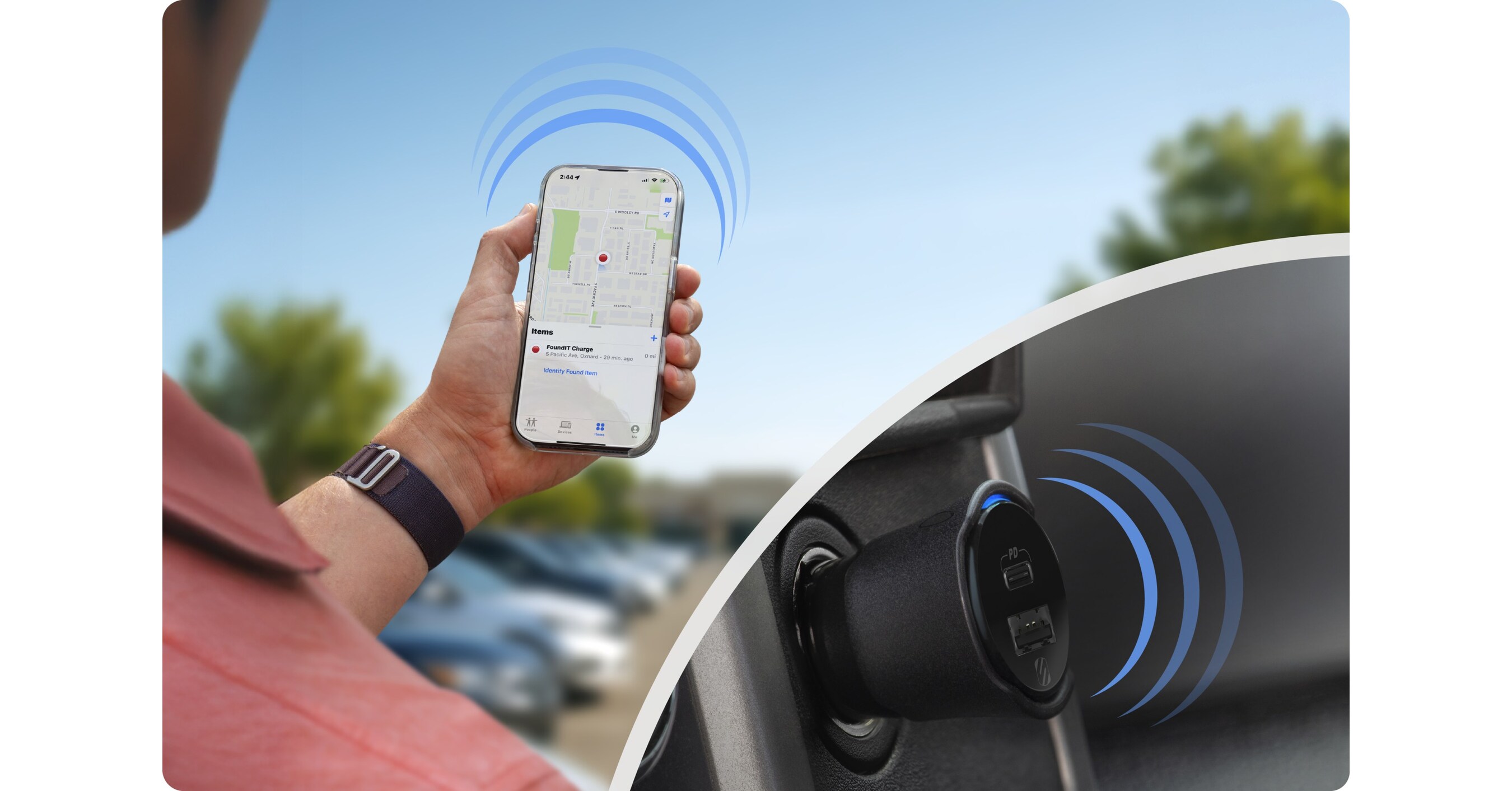 Stop Searching -- and Start Saying, Found It! with the Scosche FoundIt&trade; Charge