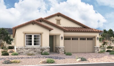 The Raleigh is one of five inspired Richmond American floor plans available at Portfolio at Lucero in Goodyear, Arizona.