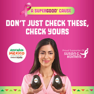 Avocados From Mexico® and Susan G. Komen® Announce Fifth Year of Partnership for National Breast Cancer Awareness Month