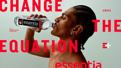 Essentia Water launches 'Change the Equation' a NYC campaign including new creative, activations, influencer collaborations, and a first-ever Athlos NYC partnership.