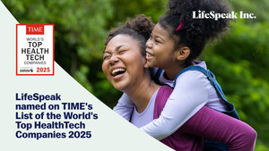 LifeSpeak Inc. Named to TIME's List of World's Top HealthTech Companies of 2025
