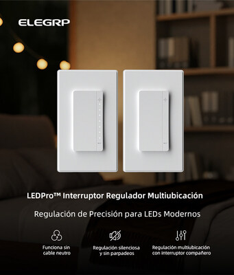 Interruptor Dimmer Multiubicación LEDPro™