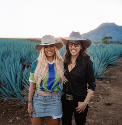 Karol G and Bertha Gonzalez Nieves
