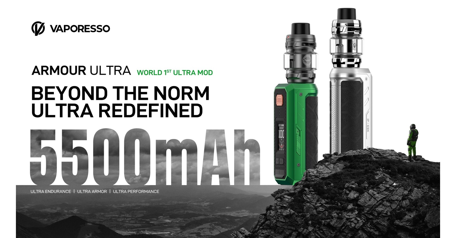 vaporesso armour ultra prezzo VAPORESSO Unveils ARMOUR ULTRA to Break Through the Boundaries of Box Mod  with Next-Level Power