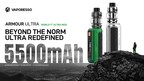 VAPORESSO Unveils ARMOUR ULTRA to Break Through the Boundaries of Box Mod with Next-Level Power