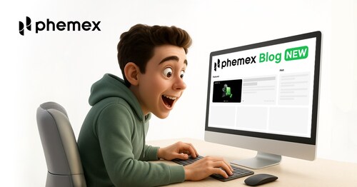 Phemex Revamps Blog to Deliver Deeper Insights and Enhanced Reader Experience (PRNewsfoto/Phemex)