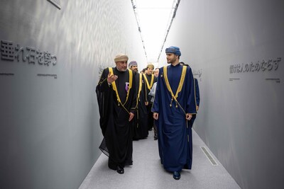 HH Sayyid Bilarab Al Said Visits Oman Pavilion at Expo 2025 Osaka