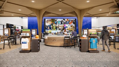 Delivering a retail environment that looks, feels, and behaves like the Subaru brand itself: human, compassionate, and inviting, the Connection Hub celebrates the automaker’s commitment to the Subaru Love Promise the moment guests step inside. The new design encourages guests to engage with the brand, explore products and outreach efforts, and connect with fellow enthusiasts in a space as genuine as the community it represents.