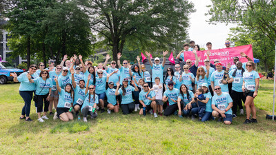 Associates from 13 AutoNation Georgia stores united to raise and donate over <money>$75,000 t</money>o support CURE Childhood Cancer. The team proudly displayed their support during Lauren’s Run & Picnic presented by AutoNation.