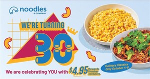You're invited: party like it's 1995 with nostalgic prices inspired by Noodles &amp; Company's beginnings