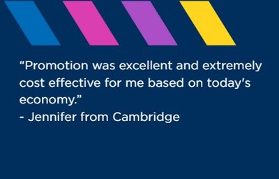 Testimonial from a customer who was enrolled in a 407 ETR driving offer. (CNW Group/407 ETR Concession Company Limited)