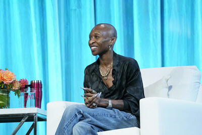 Cynthia Erivo, Oscar-Nominated Actress, Author, Singer-Songwriter, Producer, & Emmy, Grammy, & Tony Award-Winning Performer speaks on stage during 2025 Pennsylvania Conference For Women at Pennsylvania Convention Center on September 25, 2025 in Philadelphia, Pennsylvania. (Photo by Marla Aufmuth/Getty Images for Pennsylvania Conference for Women )